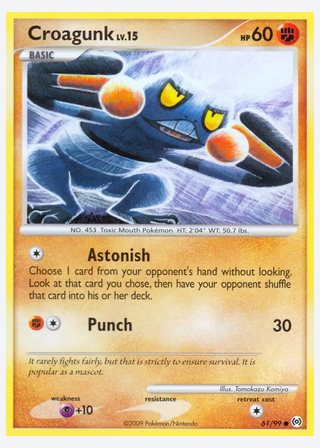 Croagunk — catalogusbeeld