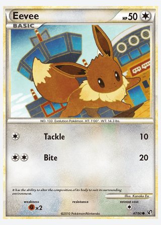 Eevee — catalogusbeeld