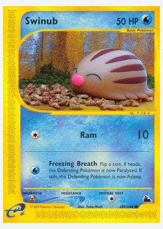 Swinub — catalogusbeeld