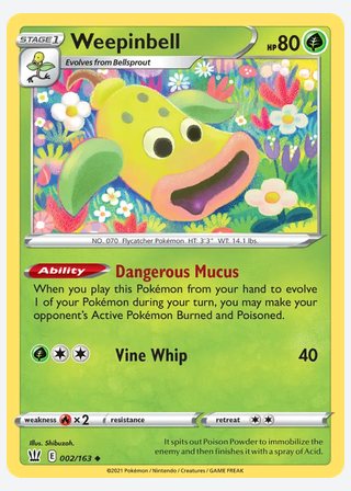 Weepinbell — catalogusbeeld