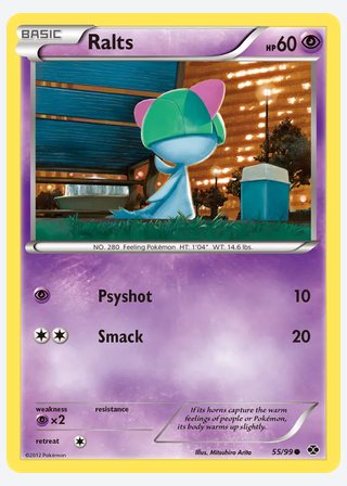 Ralts — catalogusbeeld
