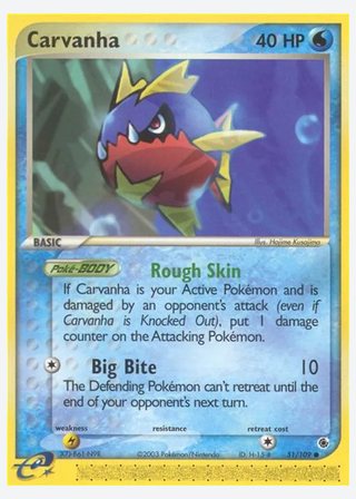 Carvanha — catalogusbeeld