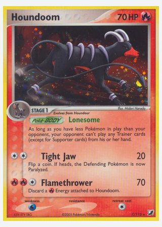 Houndoom — catalogusbeeld