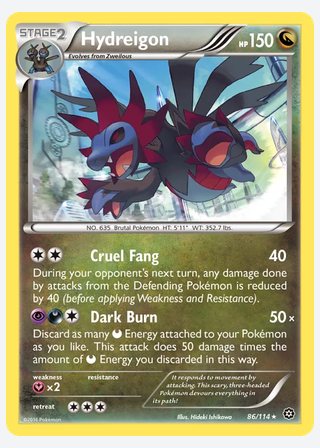Hydreigon — catalogusbeeld