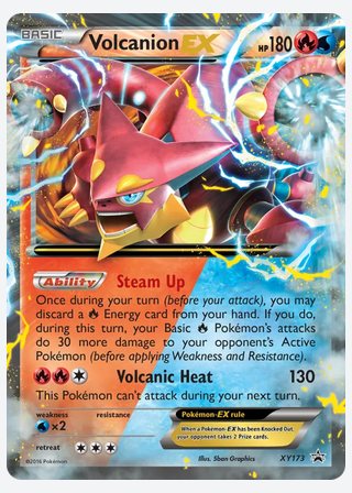 Volcanion EX — catalogusbeeld