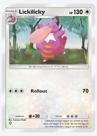 Lickilicky — catalogusbeeld
