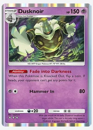 Dusknoir — catalogusbeeld