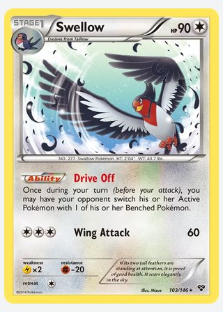 Swellow — catalogusbeeld