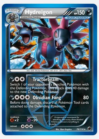 Hydreigon — catalogusbeeld