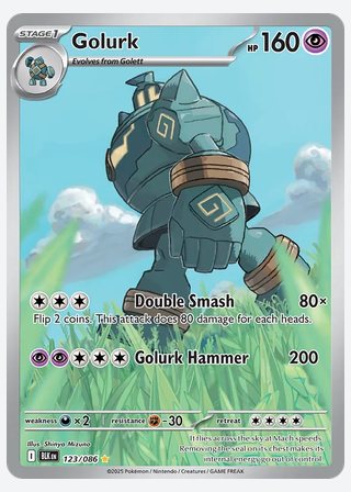 Golurk — catalogusbeeld