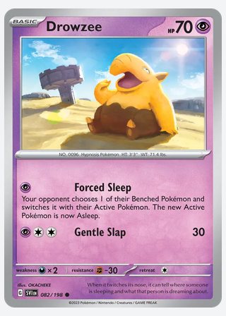 Drowzee — catalogusbeeld