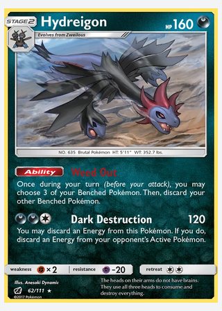 Hydreigon — catalogusbeeld