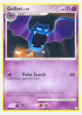 Golbat — catalogusbeeld