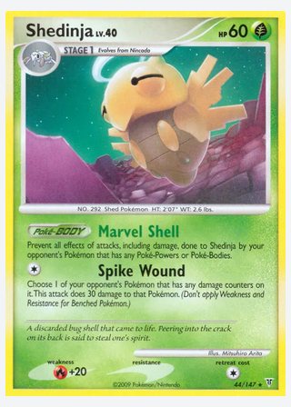 Shedinja — catalogusbeeld