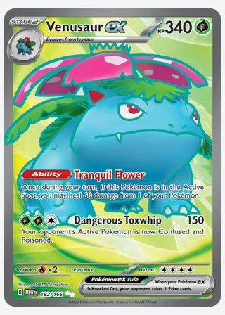 Venusaur ex — catalogusbeeld
