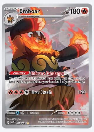 Emboar — catalogusbeeld