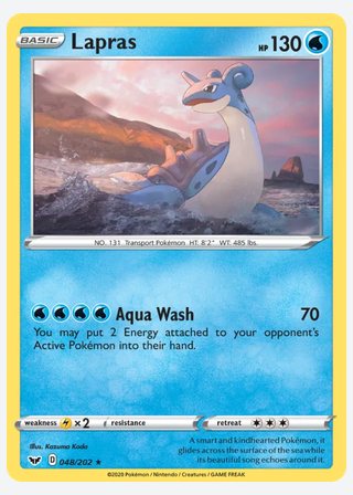 Lapras — catalogusbeeld