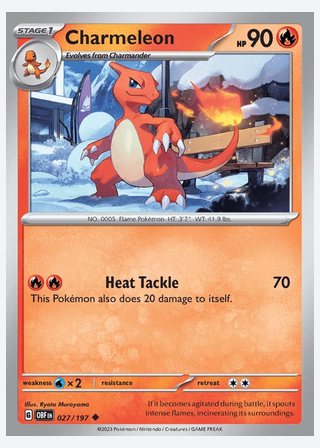 Charmeleon — catalogusbeeld