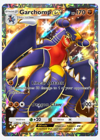 Garchomp ex — catalogusbeeld