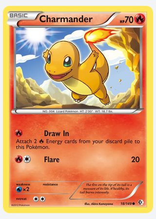 Charmander — catalogusbeeld