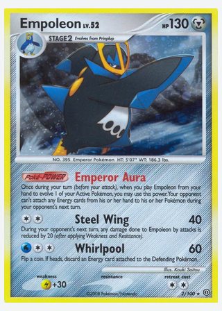 Empoleon — catalogusbeeld