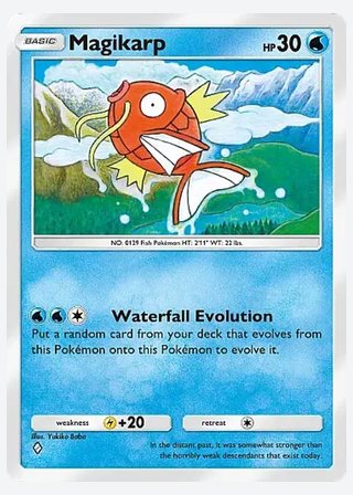 Magikarp — catalogusbeeld