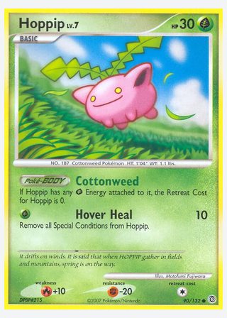 Hoppip — catalogusbeeld