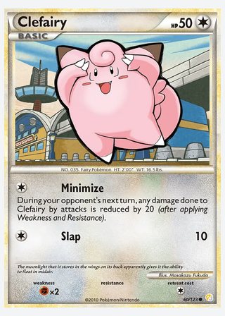Clefairy — catalogusbeeld