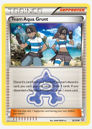 Team Aqua Grunt — catalogusbeeld