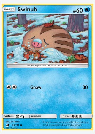Swinub — catalogusbeeld