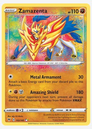 Zamazenta — catalogusbeeld