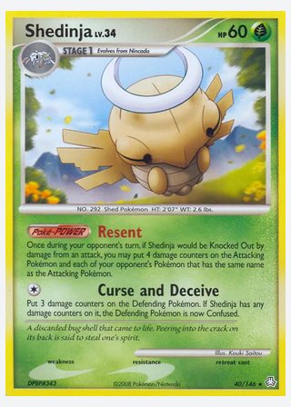 Shedinja — catalogusbeeld