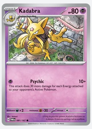 Kadabra — catalogusbeeld