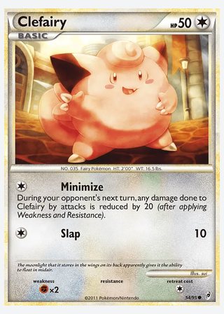 Clefairy — catalogusbeeld