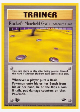 Rocket's Minefield Gym — catalogusbeeld