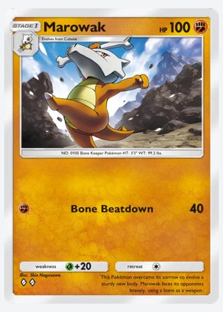 Marowak — catalogusbeeld