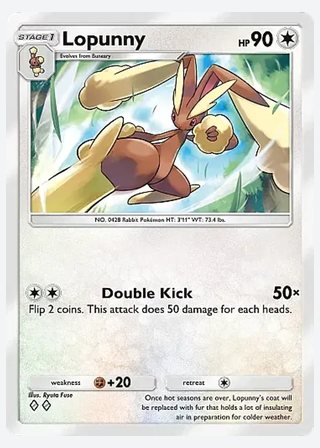 Lopunny — catalogusbeeld