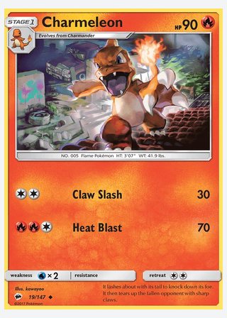 Charmeleon — catalogusbeeld