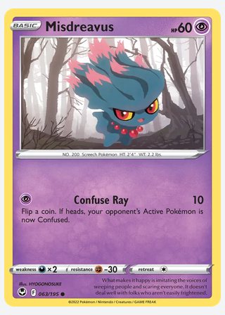 Misdreavus — catalogusbeeld