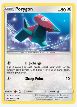 Porygon — catalogusbeeld