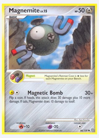 Magnemite — catalogusbeeld