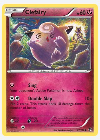 Clefairy — catalogusbeeld