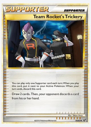 Team Rocket's Trickery — catalogusbeeld