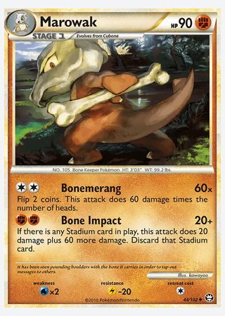 Marowak — catalogusbeeld
