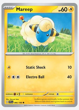 Mareep — catalogusbeeld
