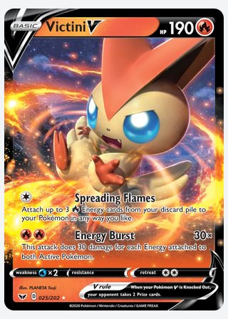 Victini V — catalogusbeeld