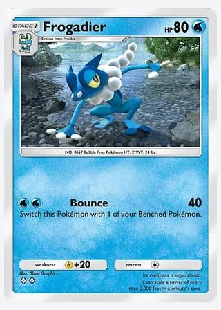 Frogadier — catalogusbeeld