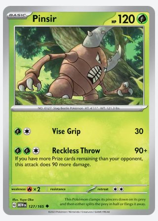 Pinsir — catalogusbeeld