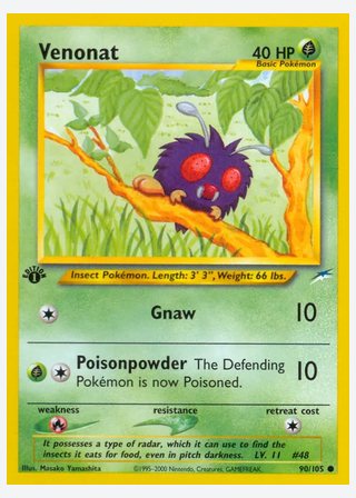 Venonat — catalogusbeeld