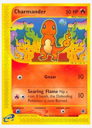 Charmander — catalogusbeeld